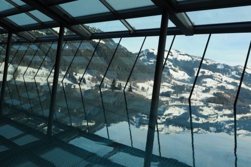 Austria:,The,Roof,Pool,Of,The,”schlosshotel,Lebenberg”,In,Kitzbühel