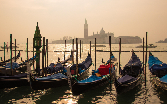 Venedig Gondeln